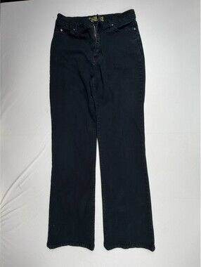 Bestow by California Dreams Black Denim Jeans Size 8P with Stretch
